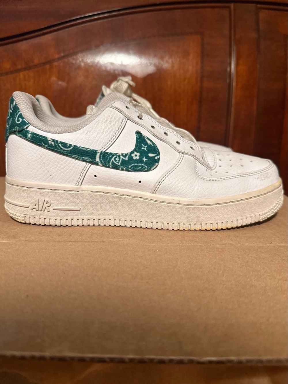 ATTN: AS IS—Nike Air Force 1 Low , Paisly Swoop